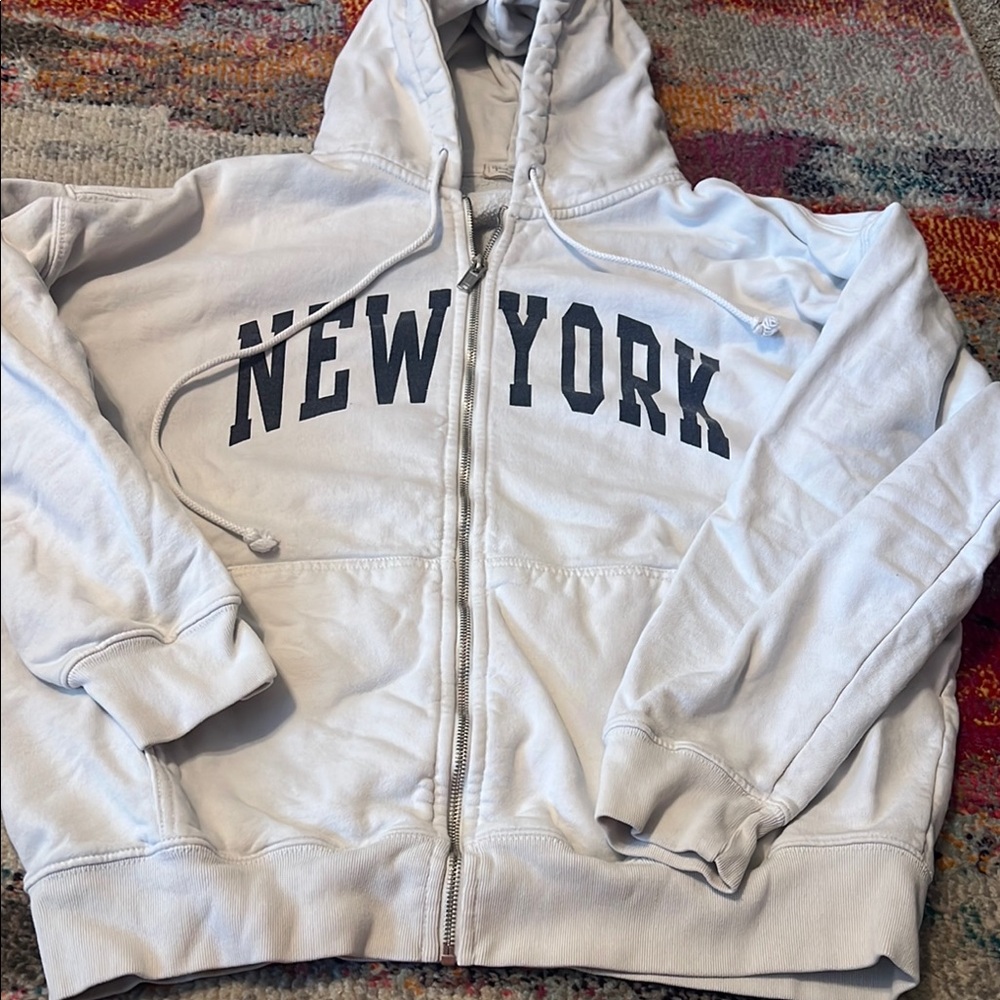 Brandy Melville Light Gray Hoodie